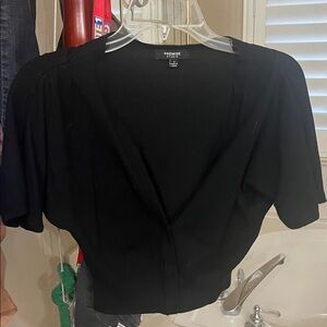Premise Black Short Sleeve Top